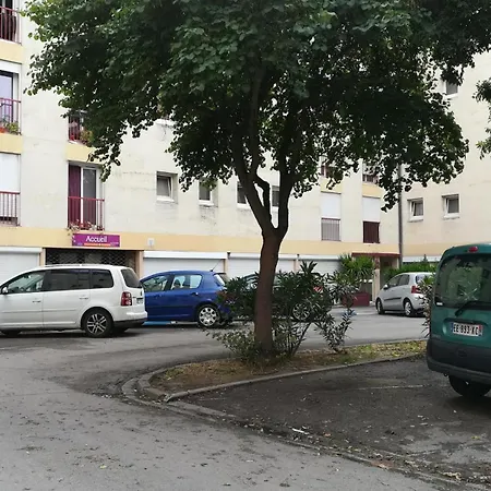 Studio 50M Tram Parking Gratuit 13Min Gare Montpellier Buitenkant foto